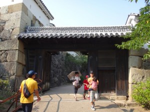 姫路城の門（2）