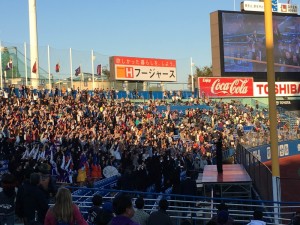 明治神宮外苑創建90年記念奉納試合「東京六大学選抜 VS 東京ヤクルトスワローズ」を観戦してきました。15